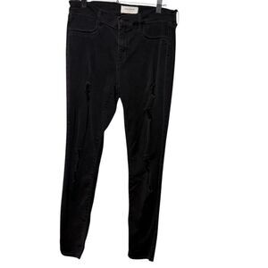 Pacsun ripped leggings black size 28